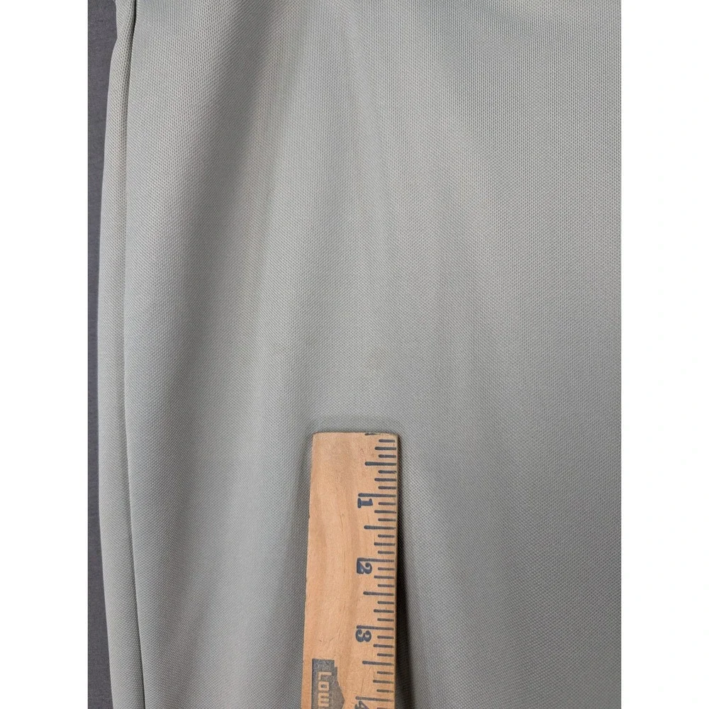 Adidas Mens XL Gray Baseball Softball Pants Climalite Elastic Hem 6289
